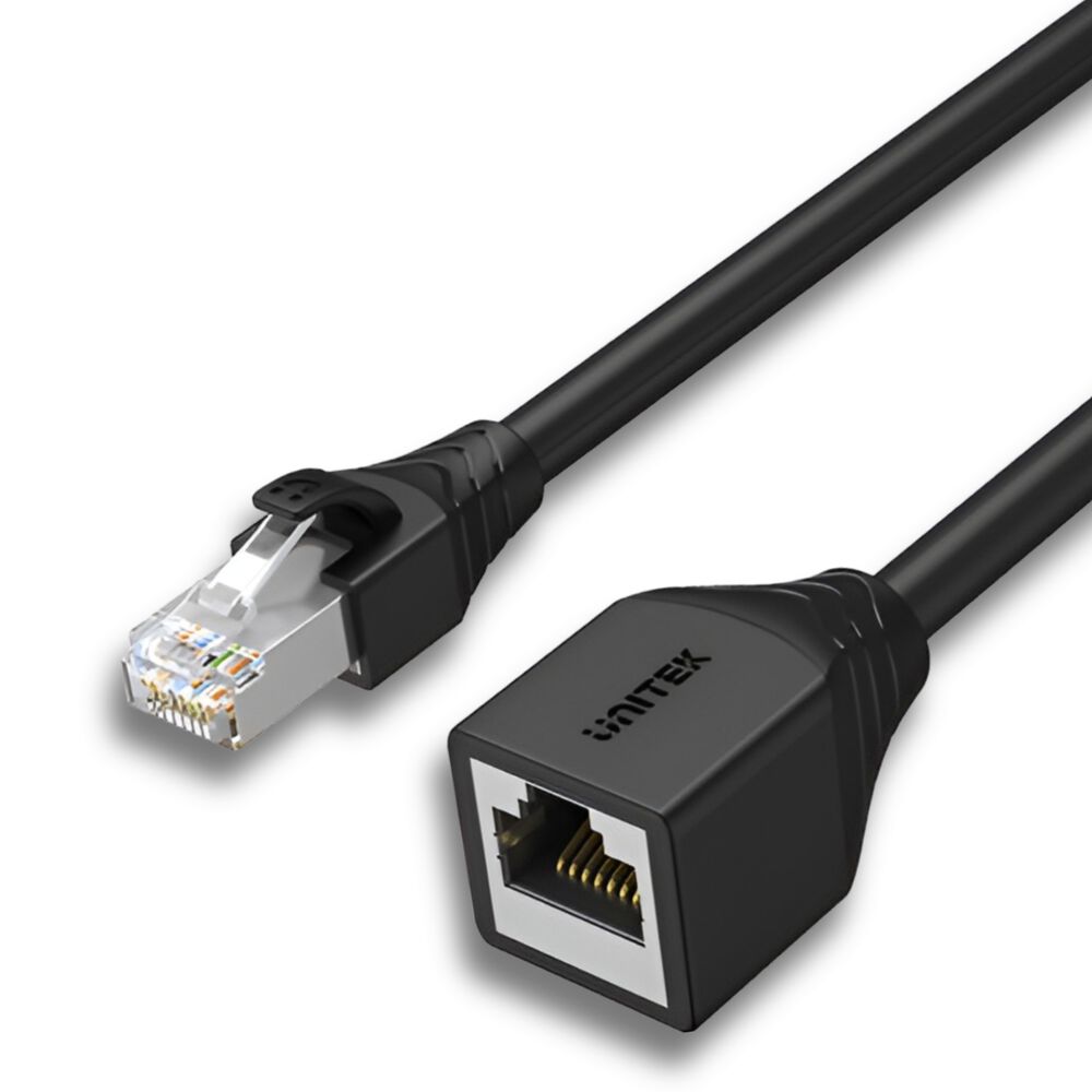 Extensor De Cable De Red Cat6 Macho A Hembra 3m 1000mbps image number 0.0