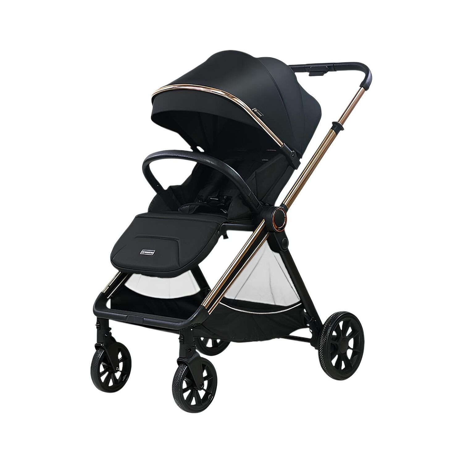 Coche De Paseo 0-4 A&ntilde;os Aluminio Negro Beyond By Lubabycas image number 1.0