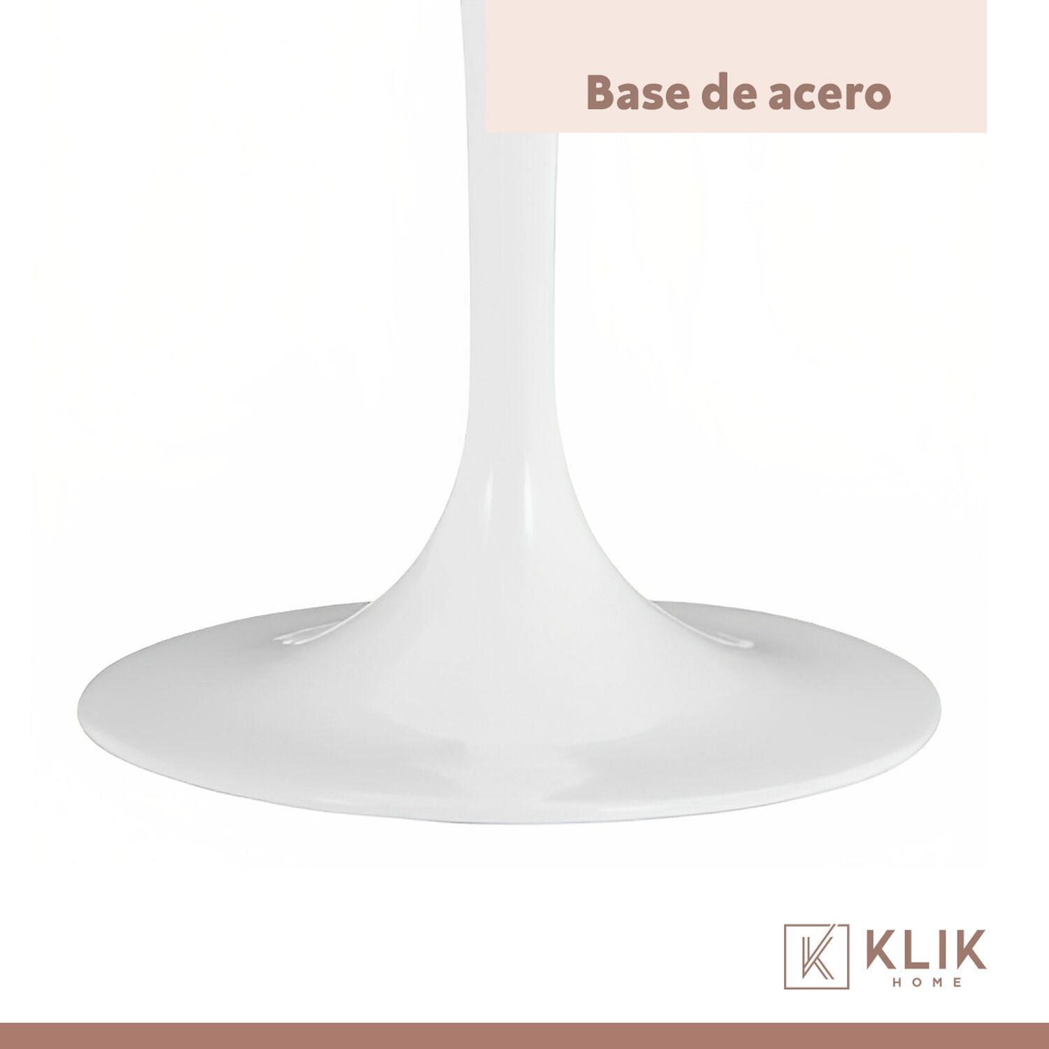 Mesa De Comedor Tulip 80cm - Blanca image number 6.0