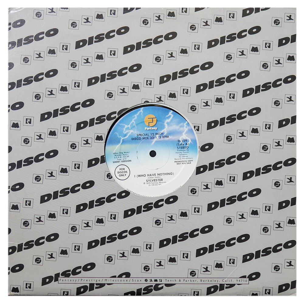 Sylvester - I (who Have Nothing) | 12" Maxi Single Usado image number 0.0