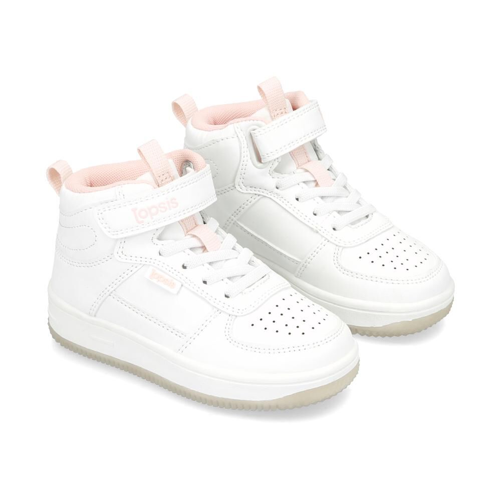 Zapatilla Infantil Niña Topsis White image number 1.0