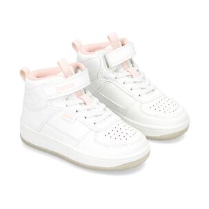 Zapatilla Infantil Niña Topsis White
