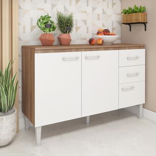 Mueble De Cocina Base Vekkahome Opie 120 Cm