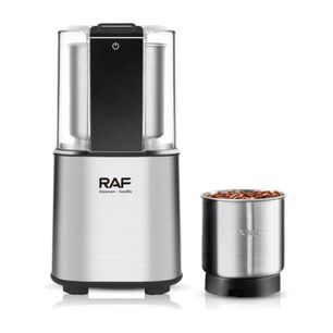 Maquina Moledora De Caf&eacute; El&eacute;ctrico Raf-7130 Color Plateado