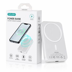 Powerbank Magsafe Potencia Inteligente Inalambrico Cargador Maxam
