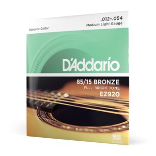 Set Cuerdas Guitarra Ac&uacute;s. 85/15 T.m B. 12-54 Ez920 Daddario