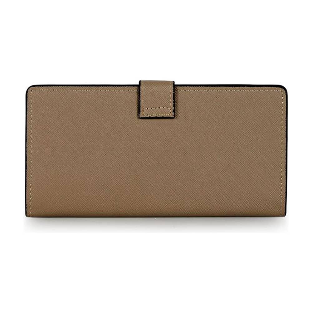 2 Billeteras De Mujer Vesta Negra Y Taupe Carven image number 9.0