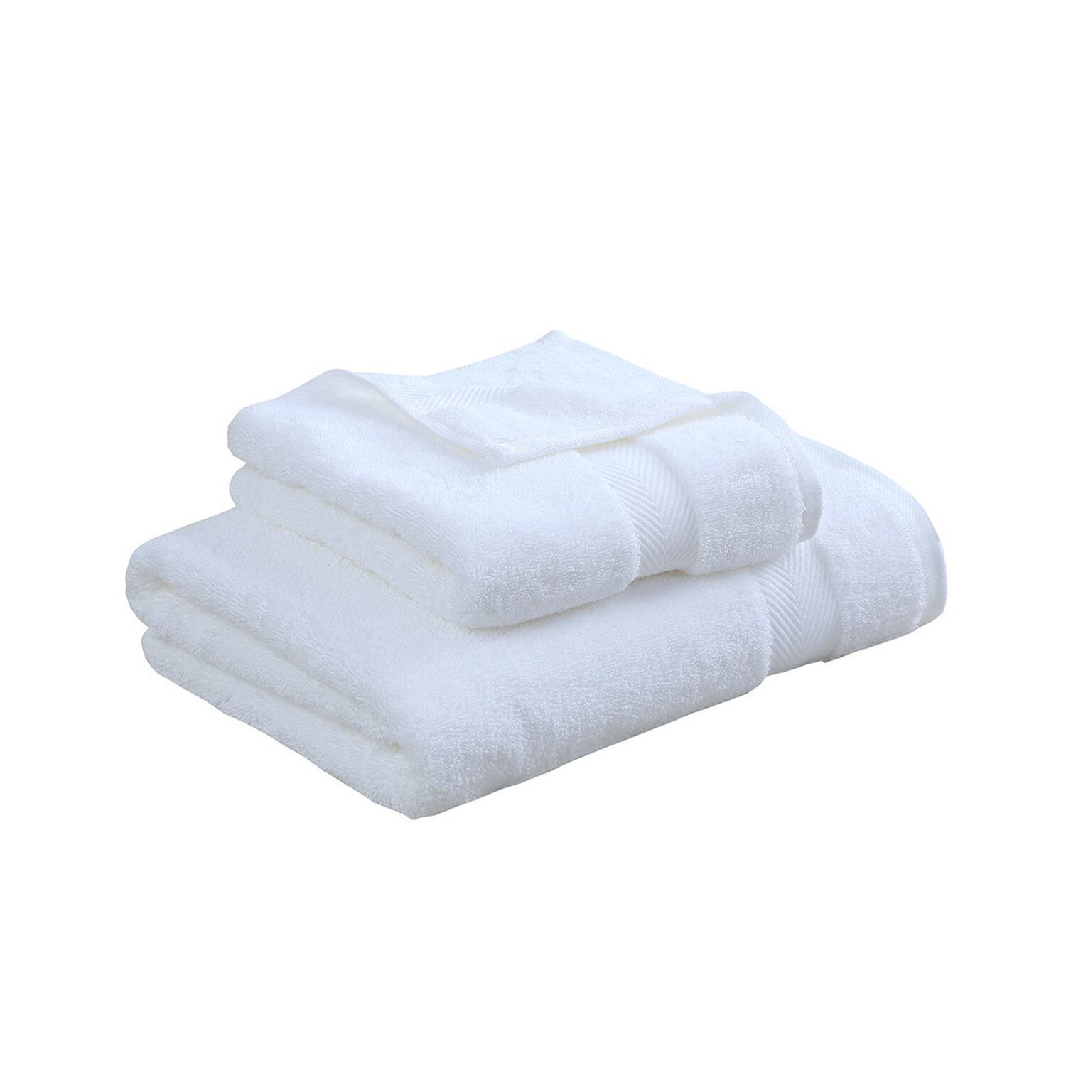 Juego Toalla Andes 2 Piezas 600gr Blanco image number 1.0