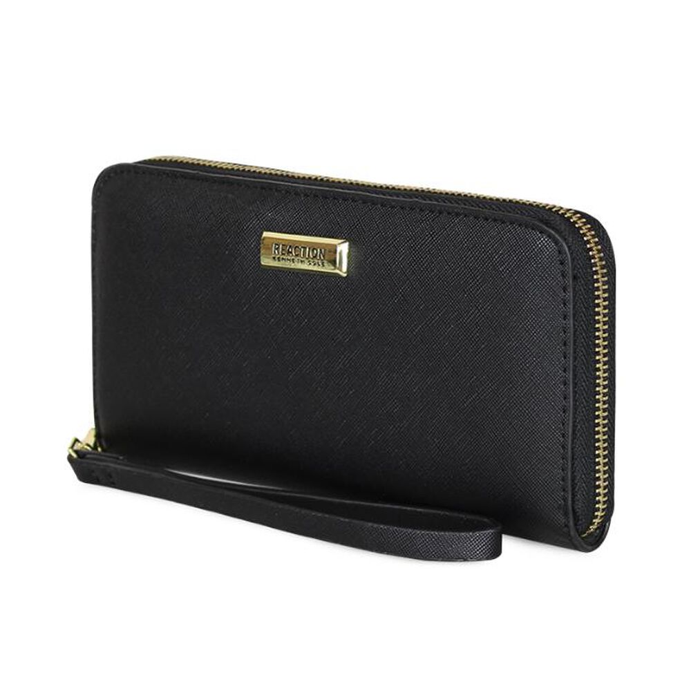 2 Billeteras De Mujer Jaeda Negra Y Verde Kenneth Cole image number 1.0