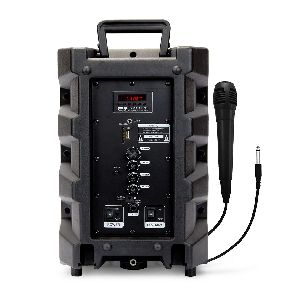 Parlante Karaoke Portátil Bluetooth Master G 8 Spb8b image number 4.0