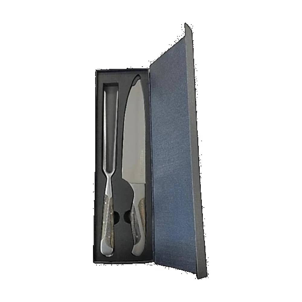 Set Parrillero Wayu Black Edition Cuchillo Con Pincho Premium image number 5.0