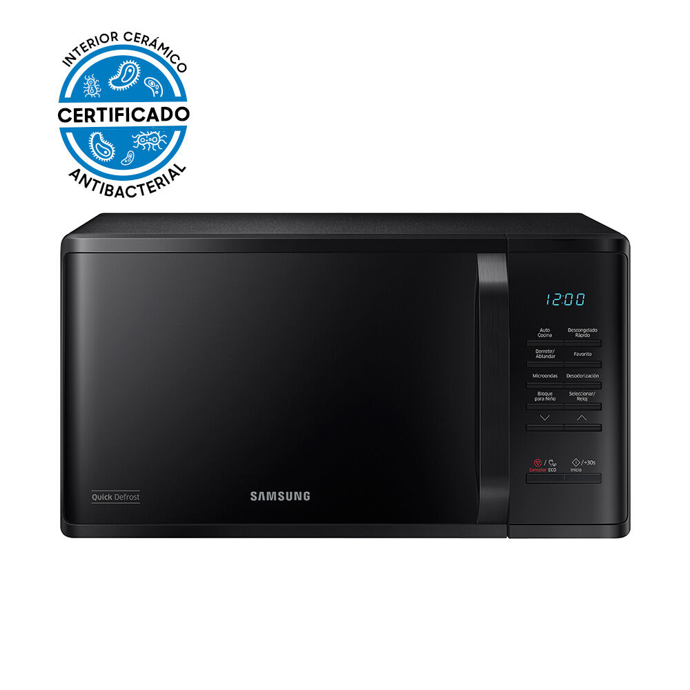 Microondas Samsung MS23K3513AK / 23 Litros en Oferta | Hites.com
