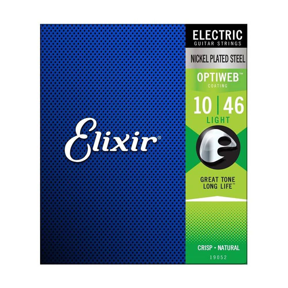 Cuerdas Para Guitarra El&eacute;ctrica Elixir Optiweb Light 10-46 image number 0.0