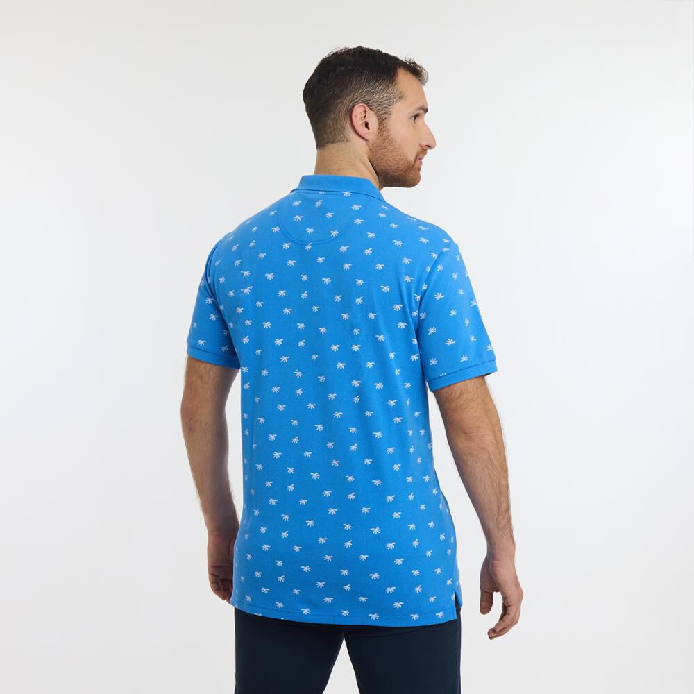 Polera Manga Corta Cuello Piqu&eacute; Hombre Herald image number 3.0