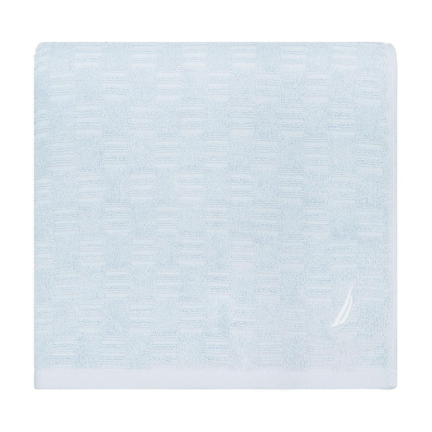 Toalla De Ba&ntilde;o Cuerpo Savoy Nautica Home 76x137cm 100% Algod&oacute;n Ultra Suave Celeste image number 4.0