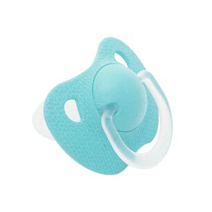 Chupete Evolution Celeste Tetina Anat&oacute;mica De Silicona +6m