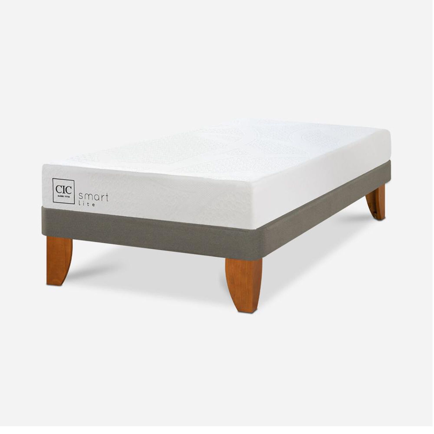 Cama Europea Cic Smart Lite / 1 Plaza / Base Normal image number 1.0