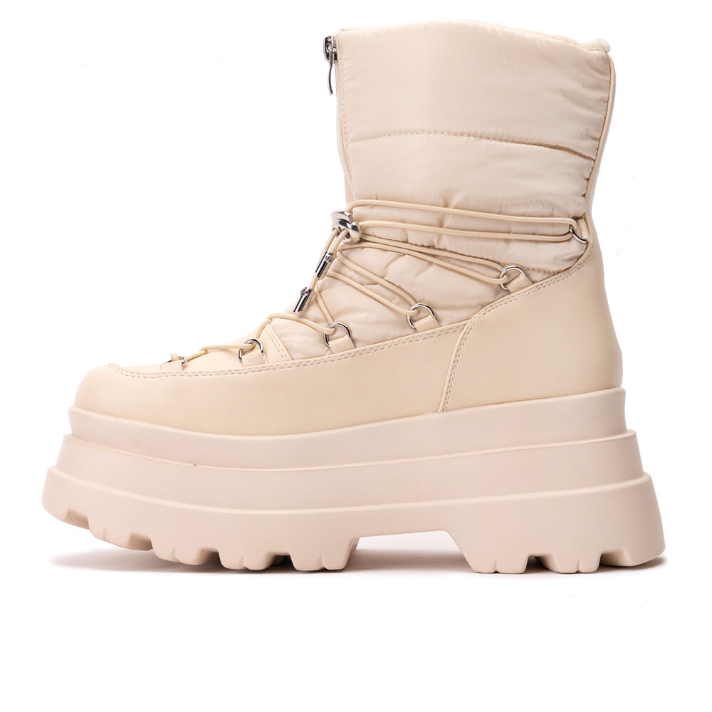 Bota Mujer Beige Saril Chinitown image number 1.0