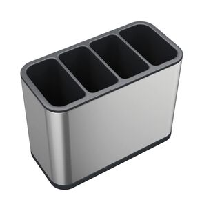 Escurridor Cubierto Utensilios Cocina Acero Inoxidable 4 Espacios