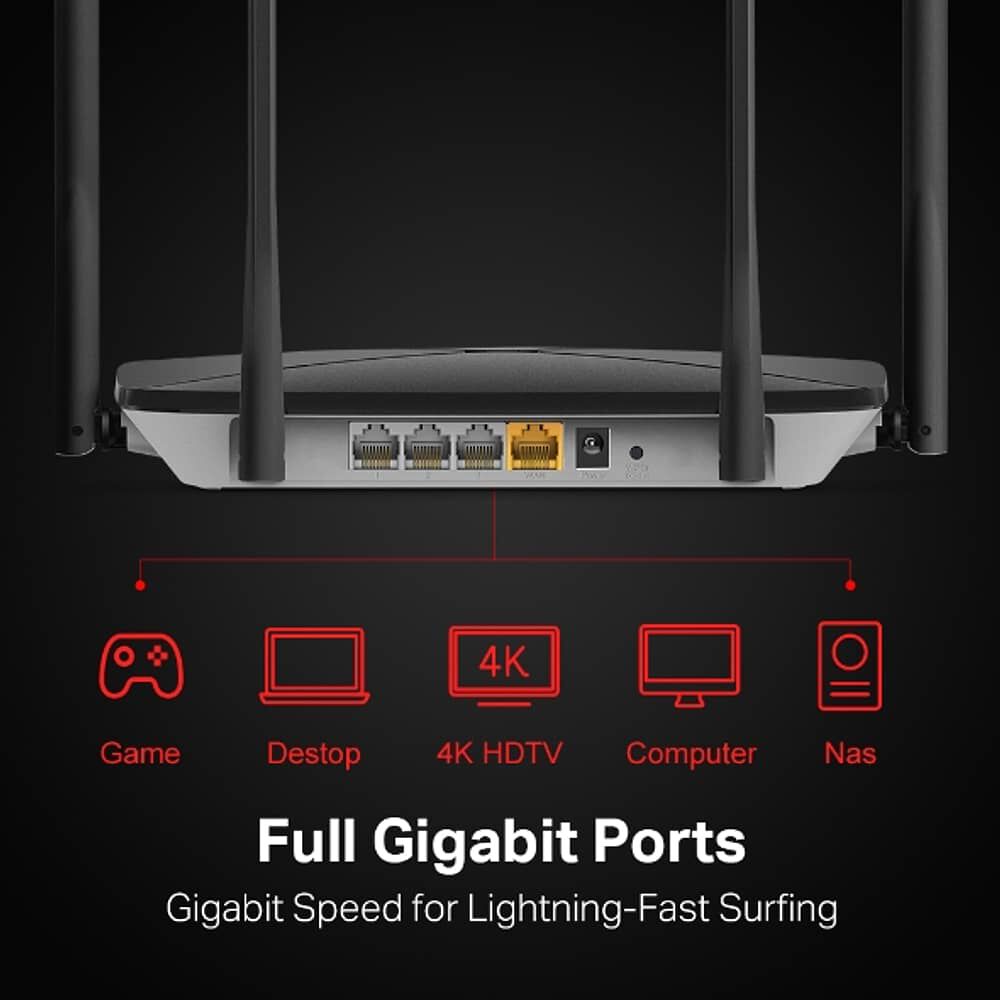 Router Mercusys Ac12g, Ac1200 De Doble Banda, 4 Antenas, 867 Mbps, Firewall image number 2.0