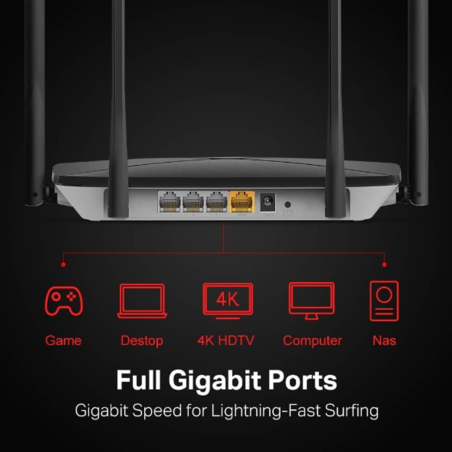 Router Mercusys Ac12g, Ac1200 De Doble Banda, 4 Antenas, 867 Mbps, Firewall image number 2.0