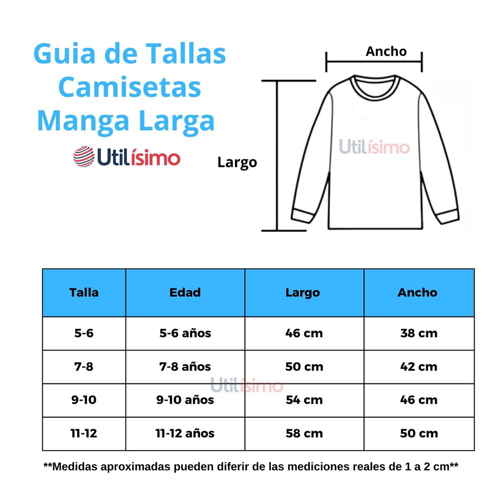 Pack 6 Camisetas Poleras Polar De Niña Blanco Primera Capa image number 2.0