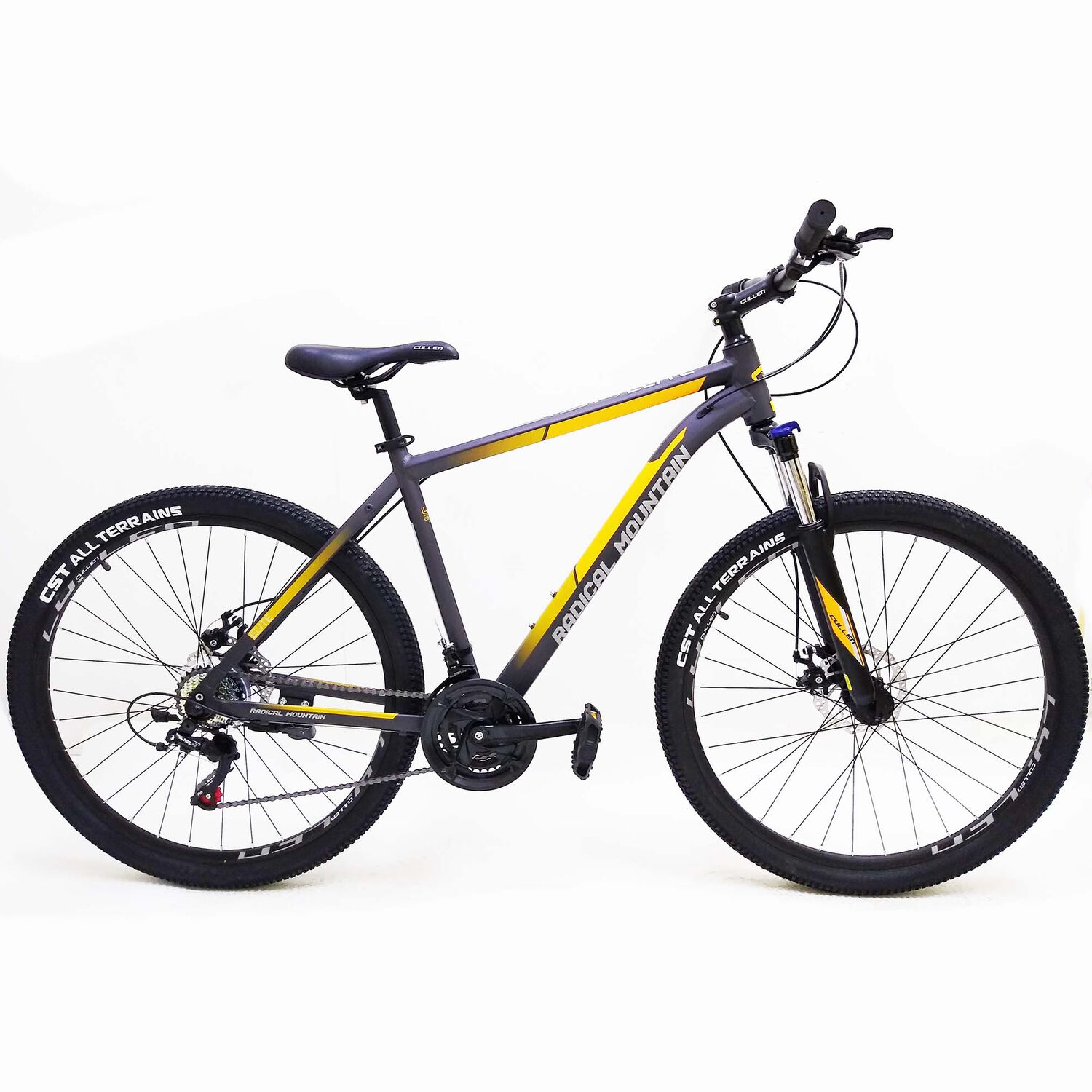 Bicicleta Radical Mountain 27.5 Elite Gris Naranja image number 0.0