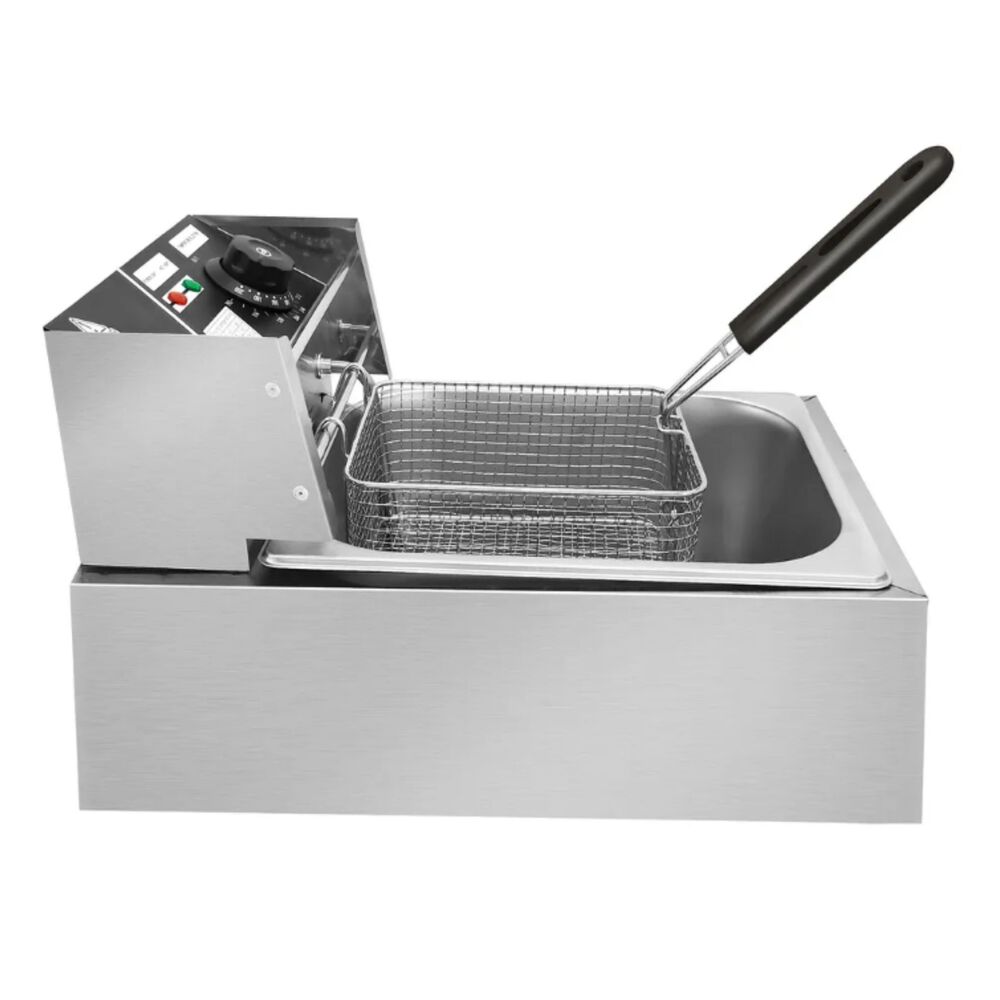 Freidora El&eacute;ctrica 6l Acero Inox 2500w Potente image number 7.0