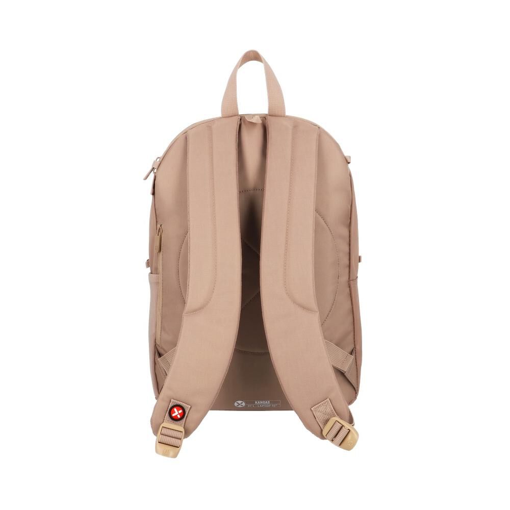 Mochila Notebook Xtrem Kansas 6xt Beige 15" image number 4.0