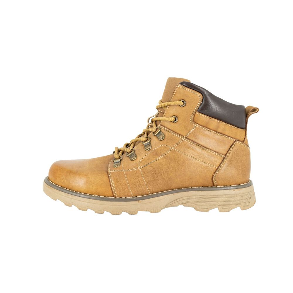 Botin De Cuero Leon Caramelo London Adixt image number 1.0