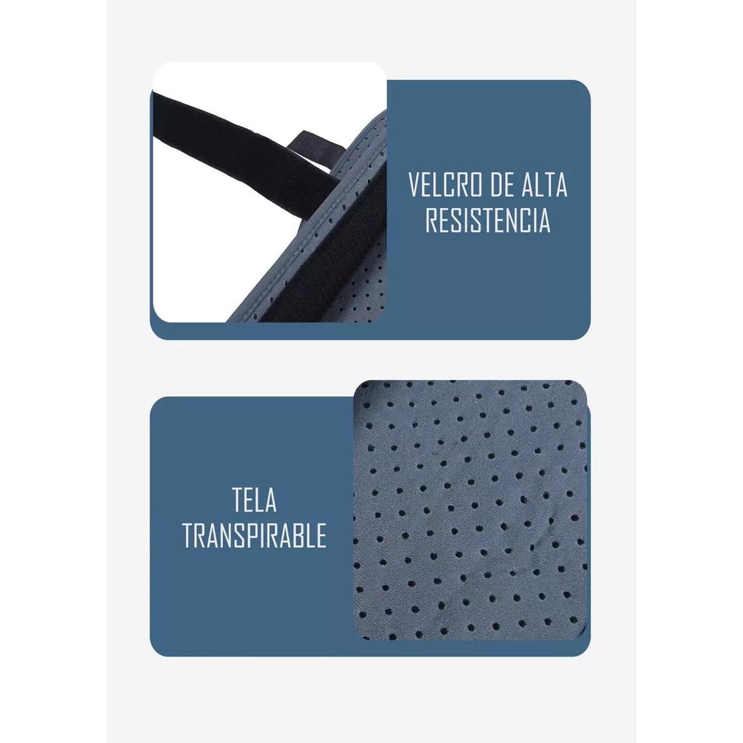 Inmovilizador De Rodilla Largo Tripanel Con Velcro Ajustable Talla L image number 4.0