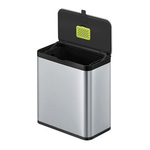 Basurero Eko 7l Acero Inox Mate