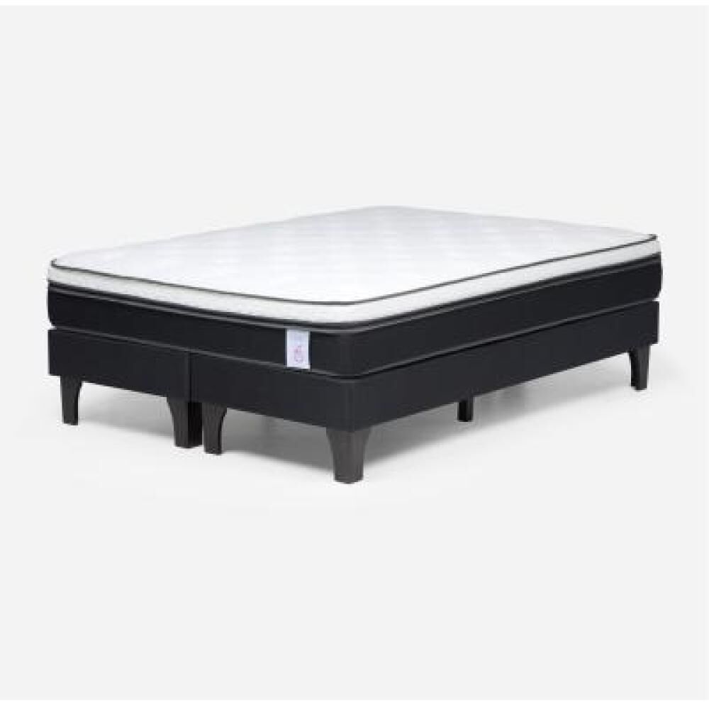 Cama Europea Rosen New Style 6 / King / Base Dividida + Set De Maderas image number 16.0
