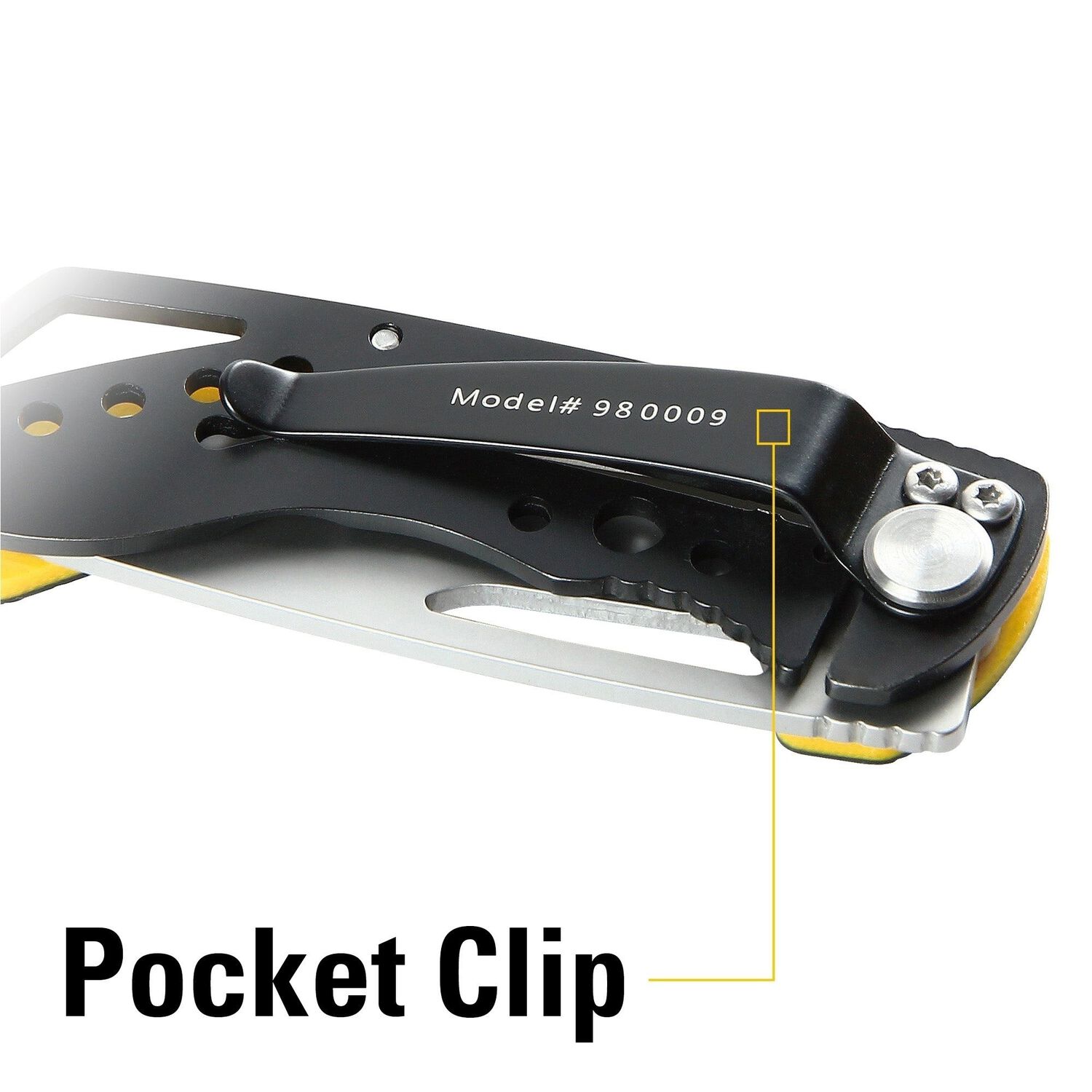 Cuchillo Navaja Plegable Cat 980009 Punta Curva image number 4.0