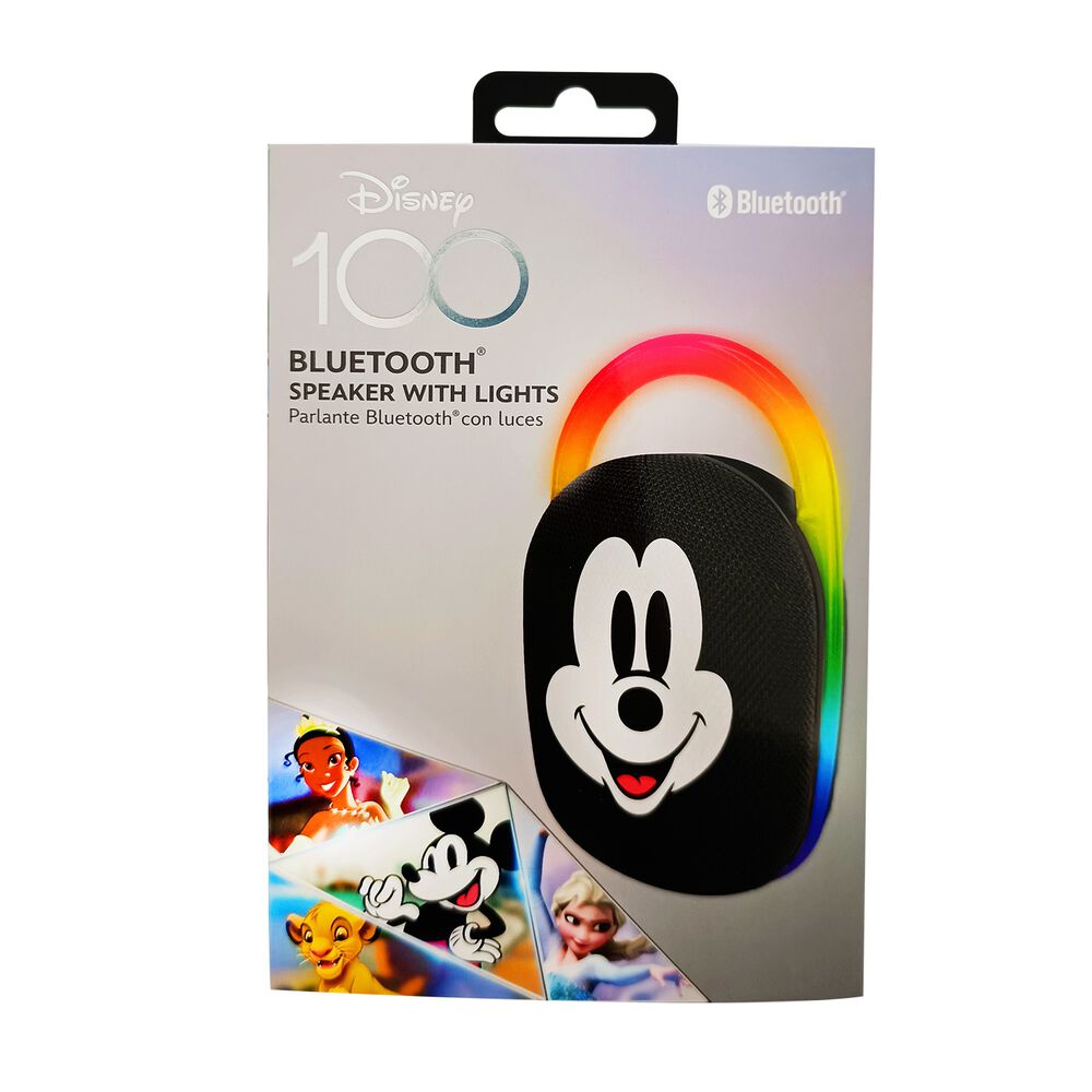 Parlante Portatil Bluetooth Mickey Mouse 5w Clip Luz Disney image number 2.0