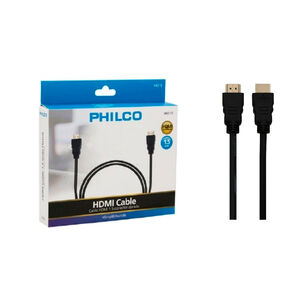 Cable Philco Hdmi 1.5m Conector Dorado