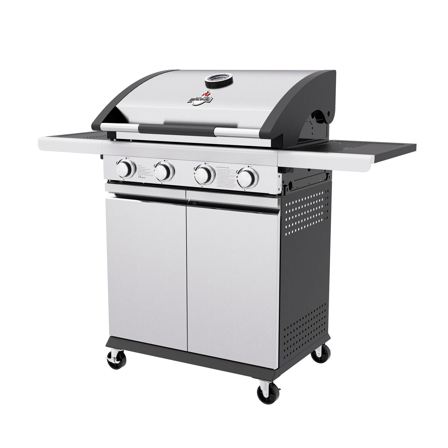 Parrilla A Gas 4 Quemadores New York Inox image number 4.0