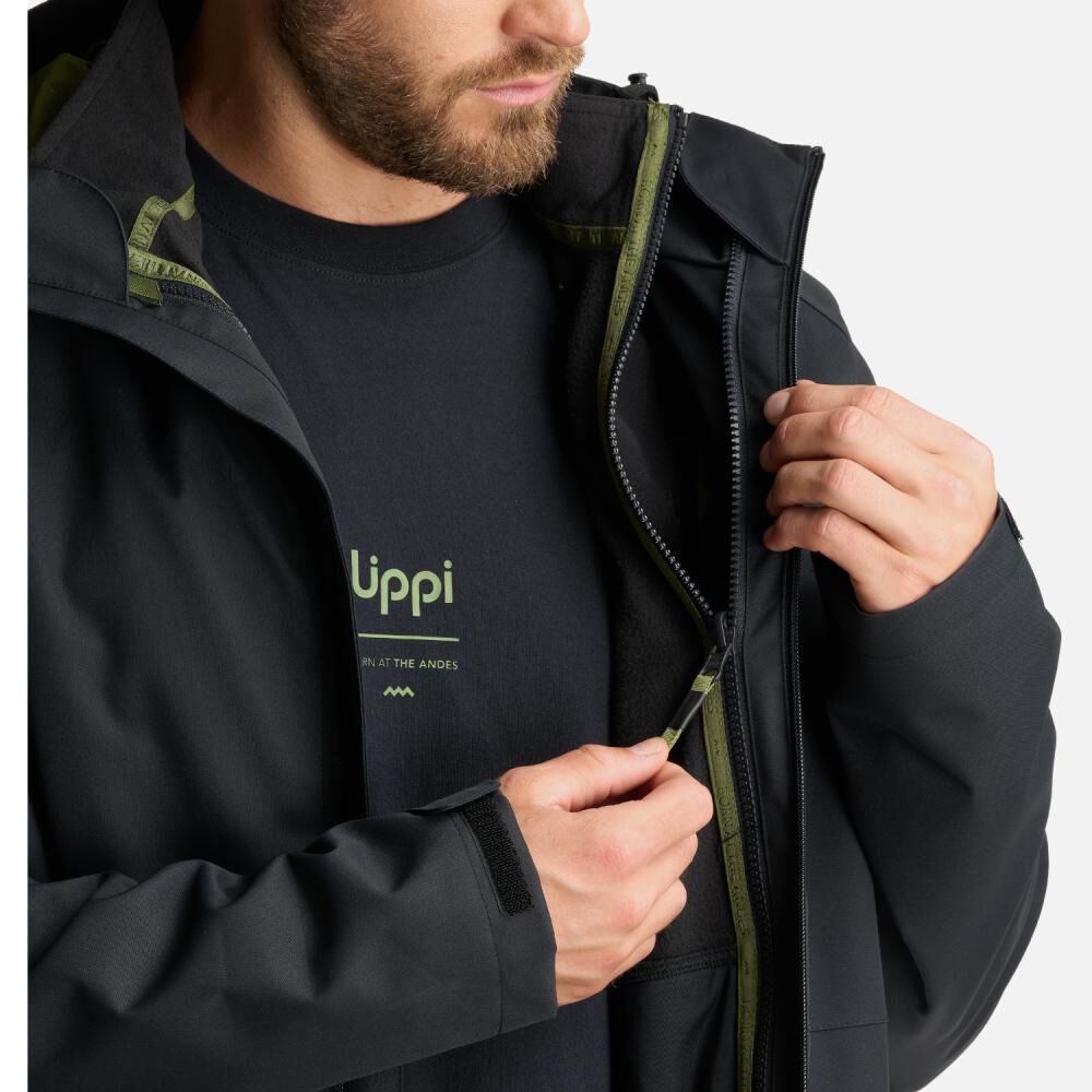 Chaqueta Hombre Lake Fusion 3 B-dry Jacket Azul Marino Lippi image number 8.0