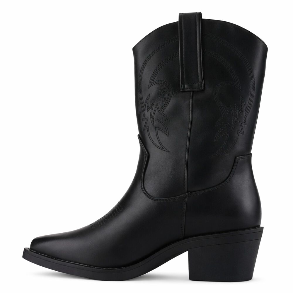 Botin Negro Mujer Casual Chalada West image number 1.0