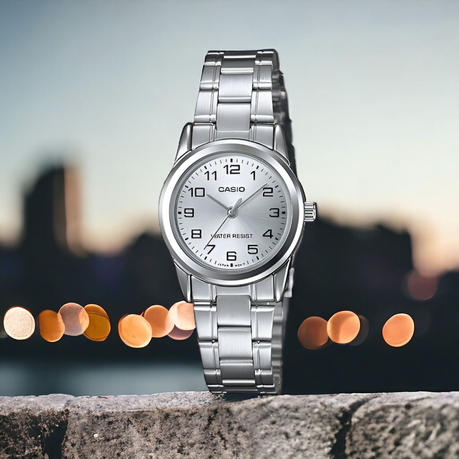Reloj Casio De Mujer Silver Edition Ltp-v001d-7budf image number 3.0