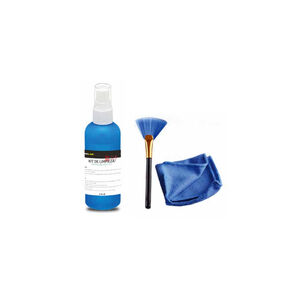Kit De Limpieza 100ml Para Pantallas Con Pa&ntilde;o Y Brocha - Ps