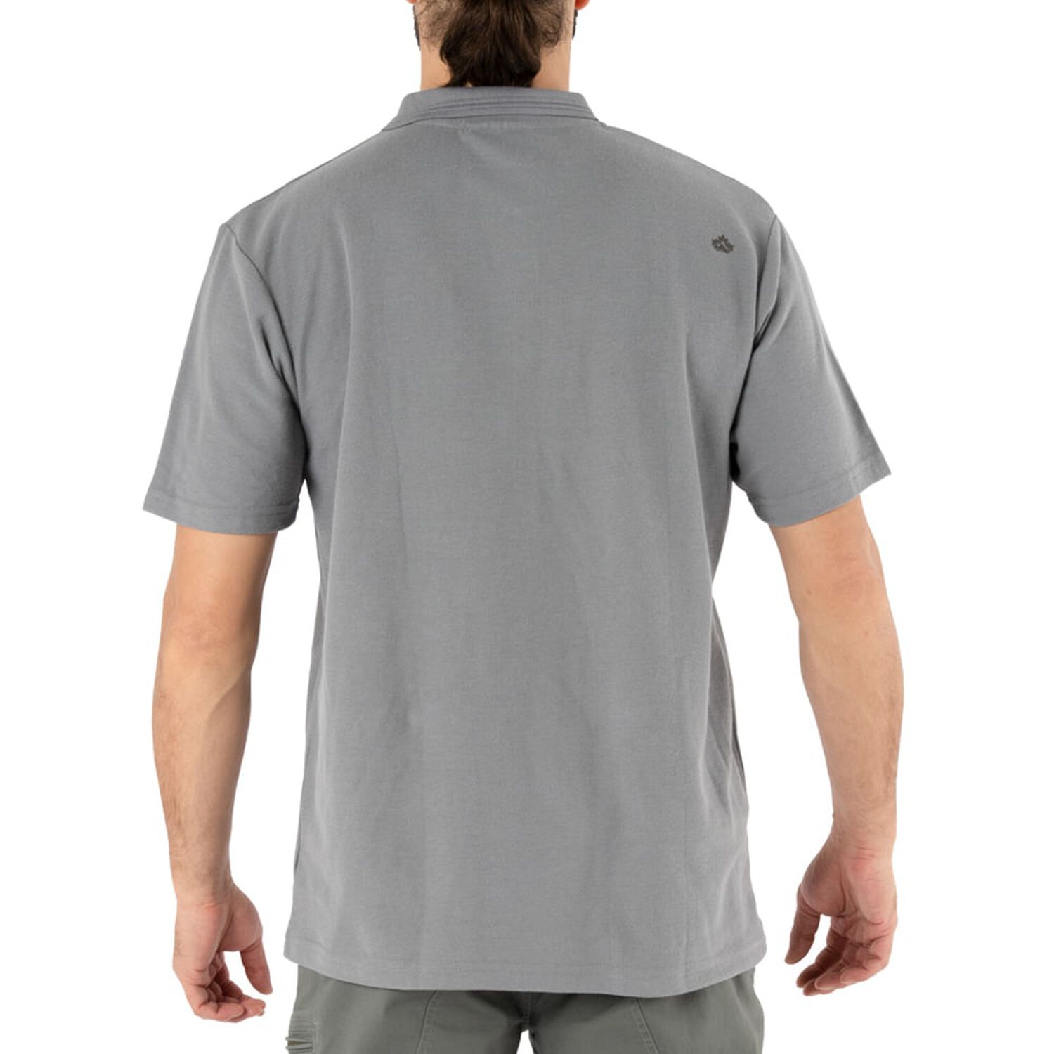 Polera Pique Quebec Manga Corta Gris Hombre image number 1.0