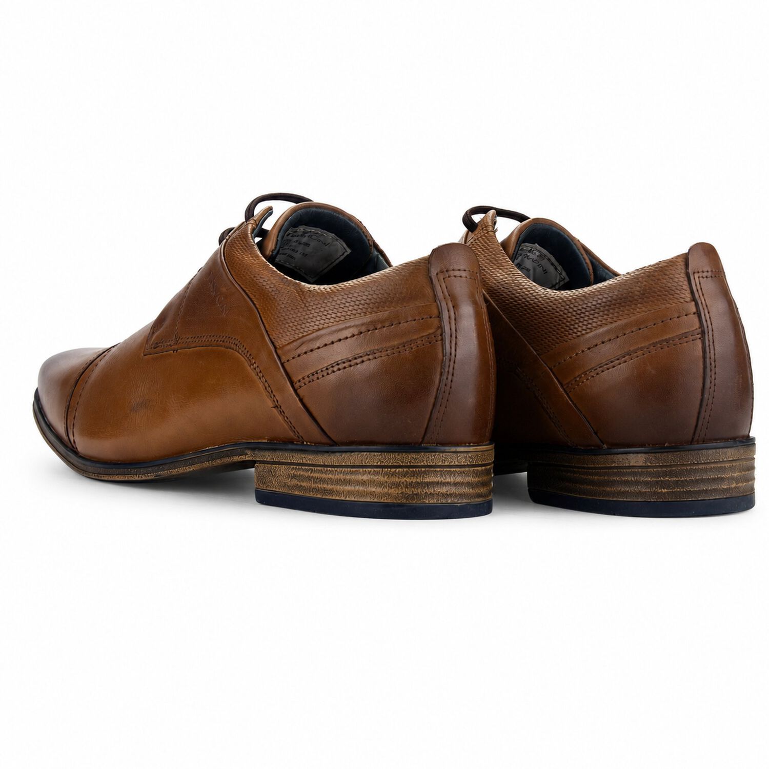 Zapato Ferracini Hombre 6065 Derby Caf&eacute; Casual image number 7.0