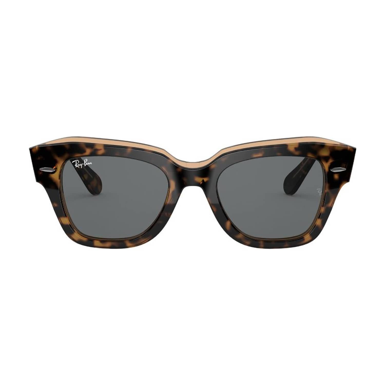 Lentes De Sol State Street Havana On Brown Ray-ban image number 0.0