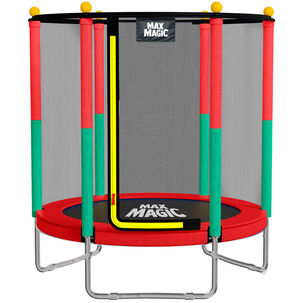 Cama Elástica 152 Cm Rojo