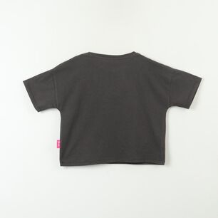 Polera Mc Ni&ntilde;a Texto Manga Barbie