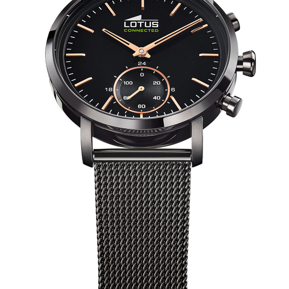Reloj 18806/1 Lotus Negro Hombre Connected image number 2.0