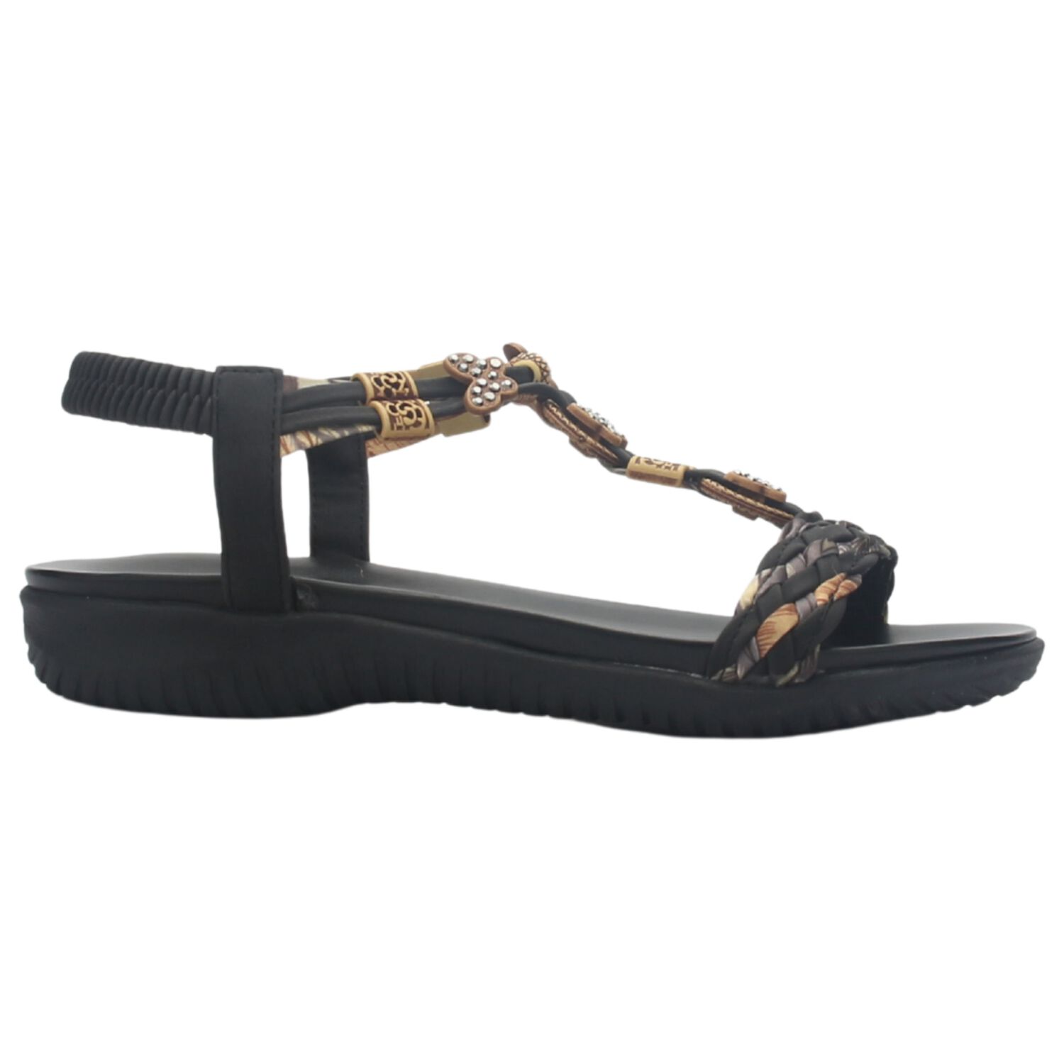 Sandalia Mujer Casual Negro Chalada Clara-11 image number 0.0