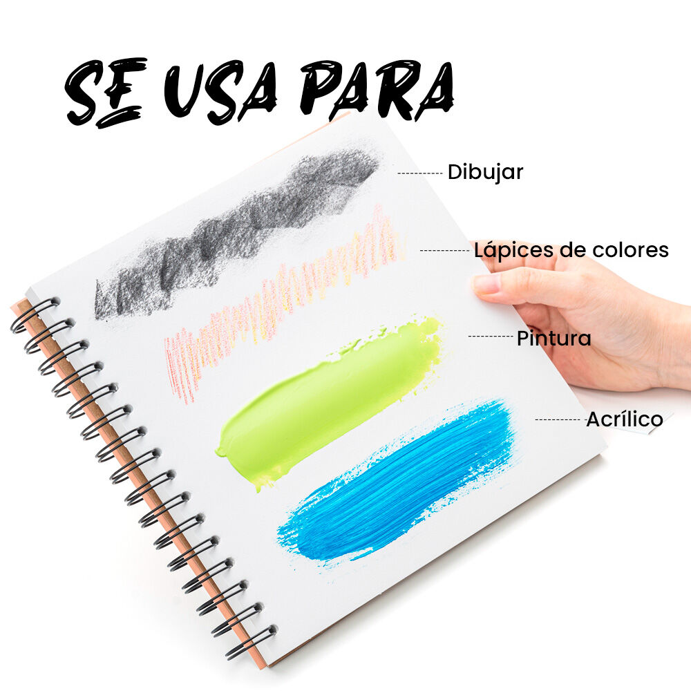 Himi Block Para Gouache 21.6 X 21.6 Cm 50hojas 160g image number 5.0