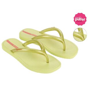Sandalia Mujer Amarillo Puffer Ipanema